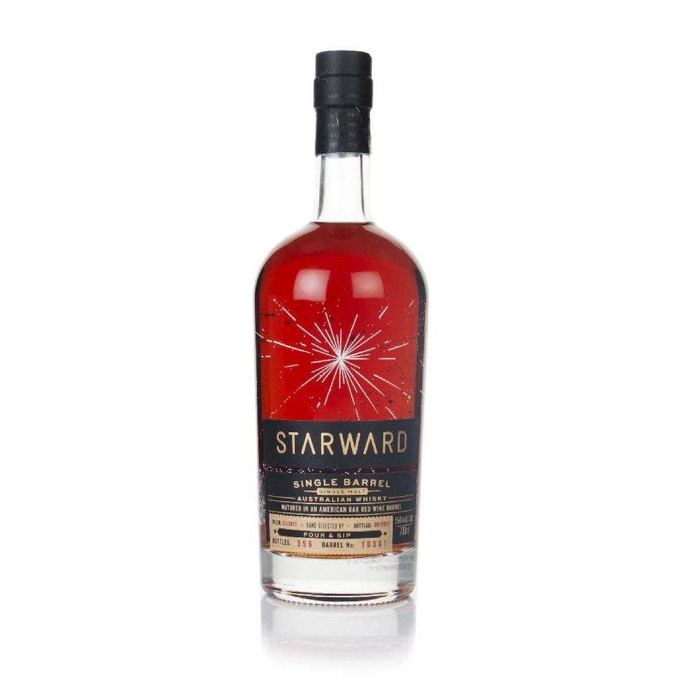 image 1 of Starward Single Red Wine Single Barrel Pour  Sip | Clear