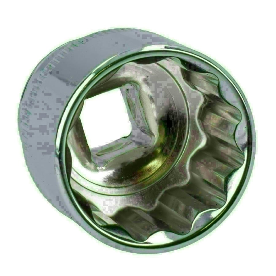 image 1 of 3/8" Drive Shallow Metric MM Shallow Sockets Bi-Hex 12 Point 8mm - 24mm 17pc