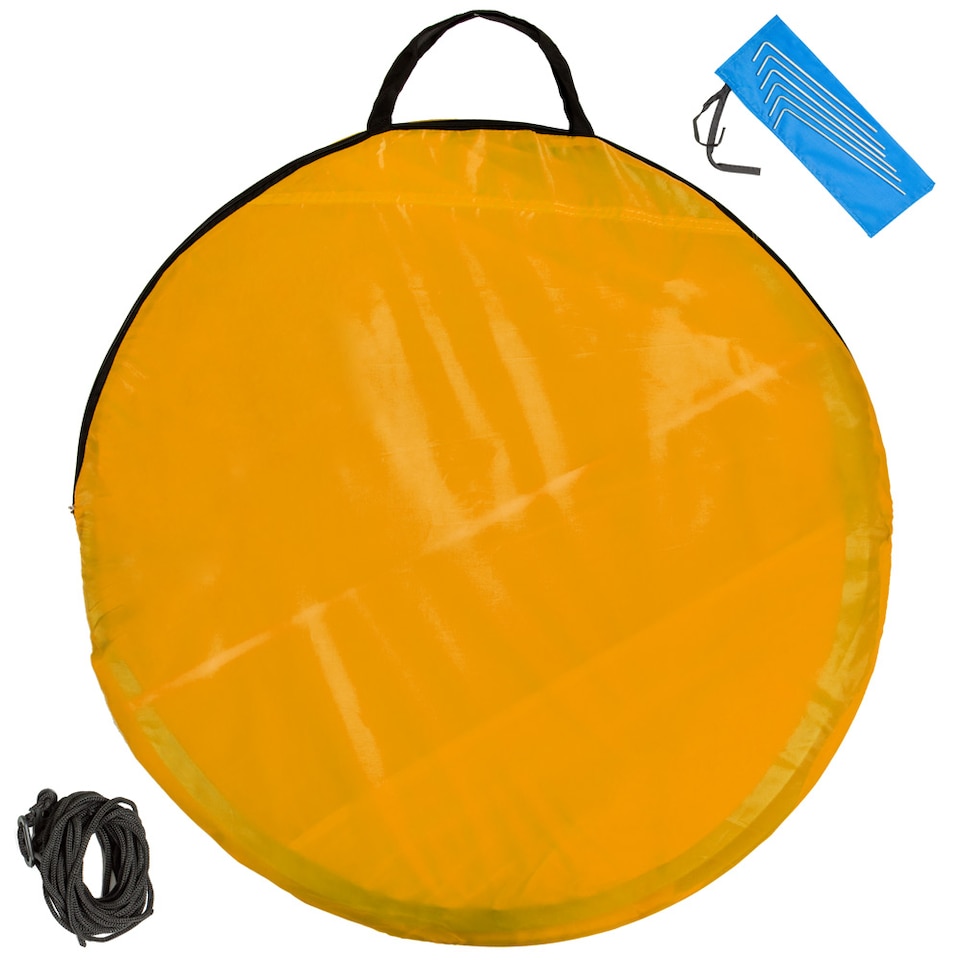 image 1 of Beach tent Jasmin | Orange | blue/orange | 220 x 120 x 100 cm | 1