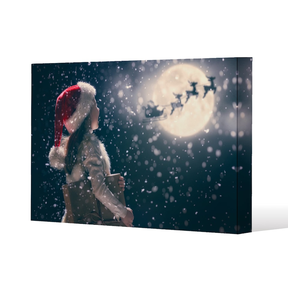 Kids enjoy the holiday (canvas) / 91 x 61 x 4cm | Multi