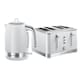 image 1 of Russell Hobbs Inspire Kettle & 4 Slice Toaster Set White