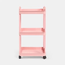 OHS 3 Tier Storage Trolley Cart Bathroom Kitchen Rolling Organiser