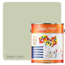 Landlords Paint - Shed & Fence Paint - Best Durable Outdoor Wood Protection - Sage Green - 5L