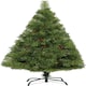 image 1 of 7FT Green Elegant Desiner Bushy Christmas Tree | Green | Green | 7ft