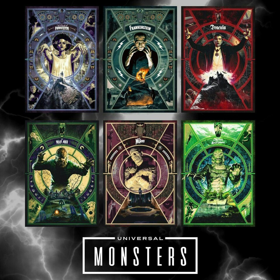 image 1 of Universal Monsters The Mummy Limited Edition Art Print