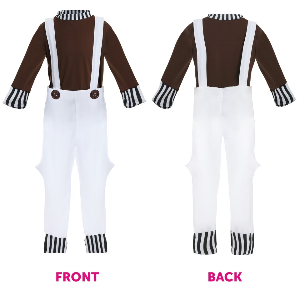 image 1 of Chocolate Factory Worker Costume Brown | M