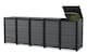 image 6 of Keter 240L Bin Hideaway Extension - Grey