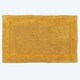 image 1 of Homescapes Luxury Reversible Extra Large Bath Mat - Mustard Yellow Yellow