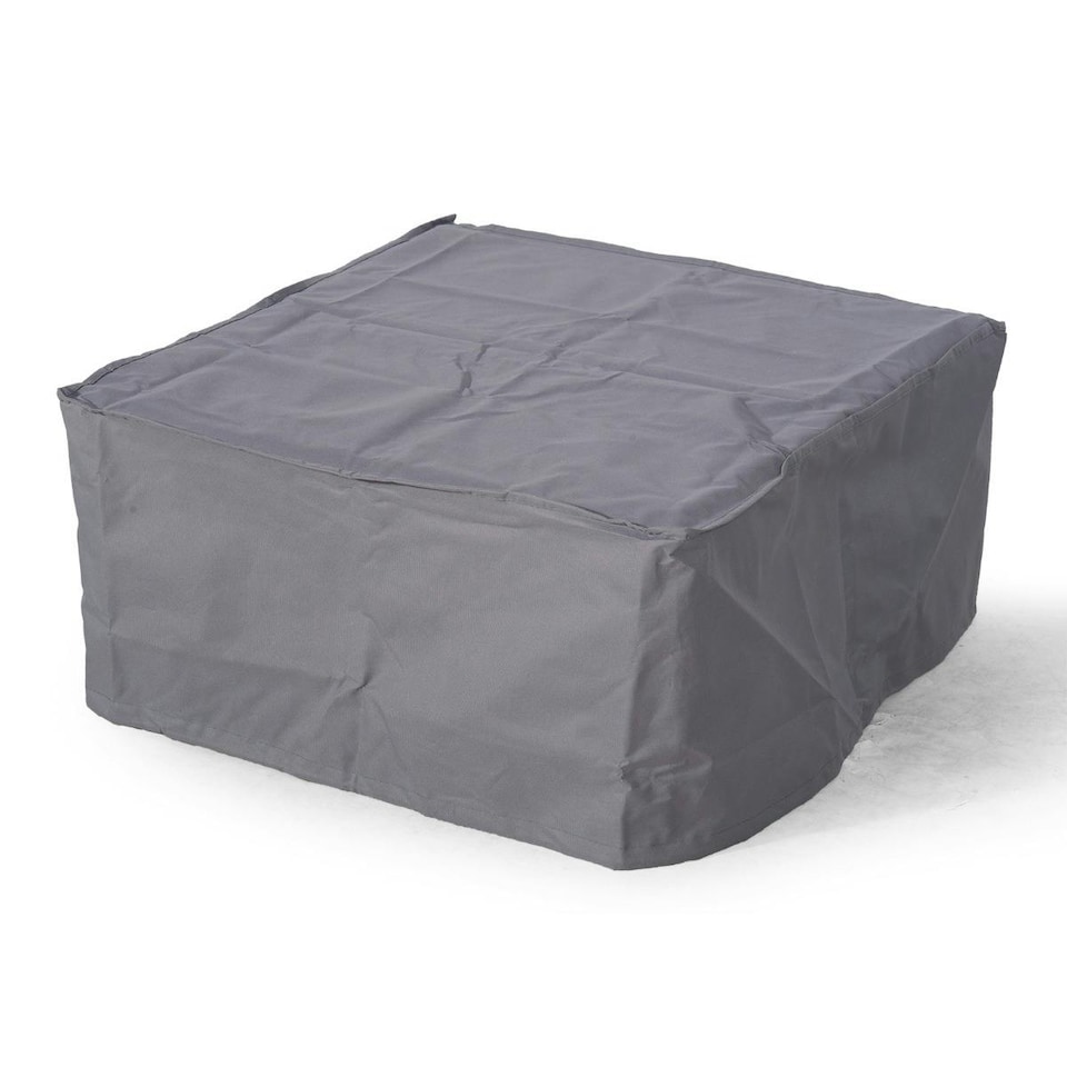 image 1 of Giardino Square Rattan Garden Coffee Table Cover | Grey | Grey