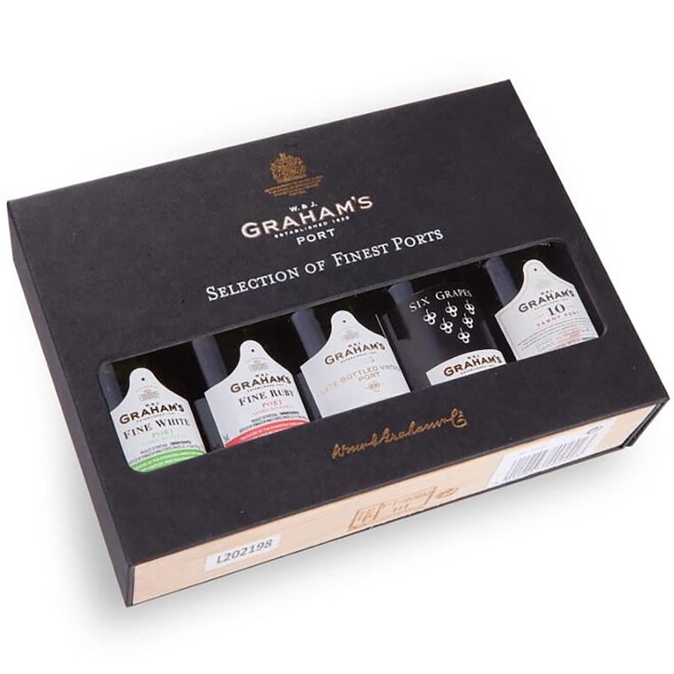 image 1 of Graham's - Selection Of Finest Port Miniature Gift Pack