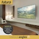 image 7 of Futura Heavy-Duty Universal TV Wall Mount Bracket for 26-60 Inch TVs, Tilt & Swivel Motion