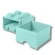 image 4 of LEGO Brick Drawer 4 Stud - Aqua