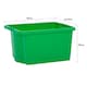 image 5 of Wham Stack & Store 4 x 30L Plastic Storage Boxes | Green | 4
