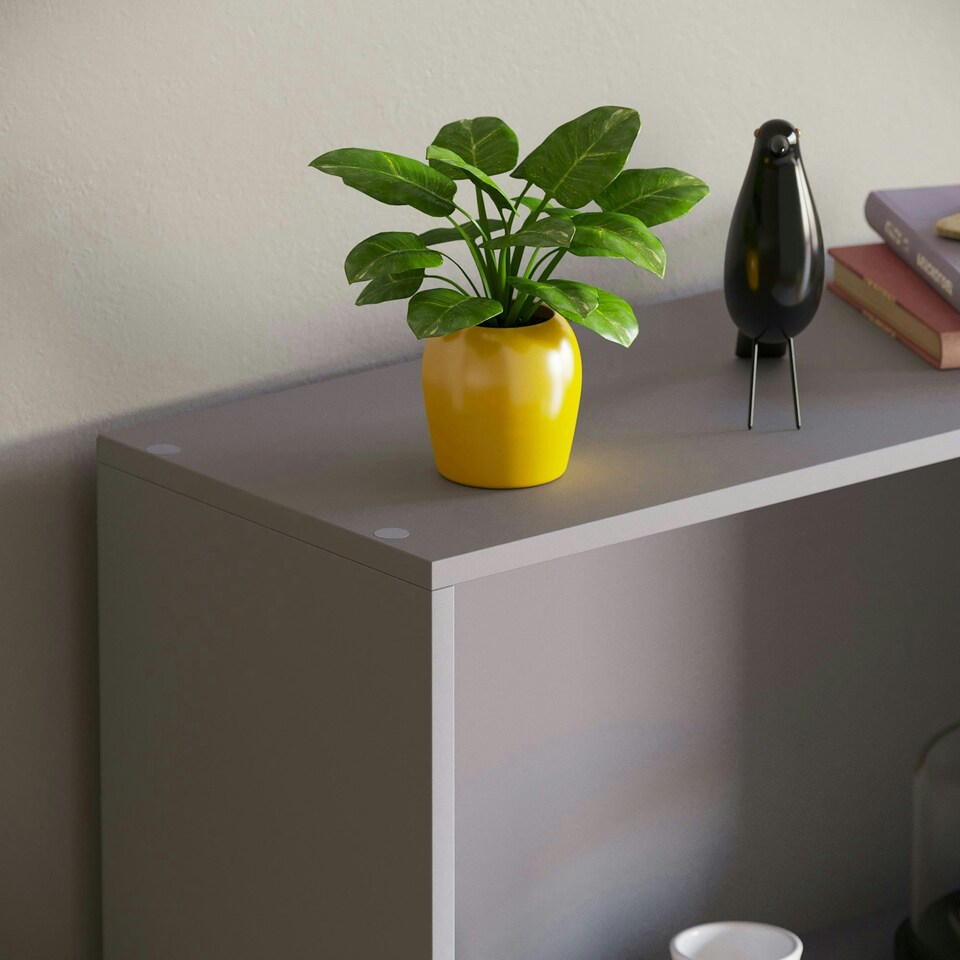 image 1 of Vida Designs Cambridge 4 Tier Large Bookcase Display Storage, Grey