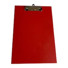 Janrax A4 Red PVC Single Clipboard