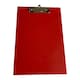image 1 of Janrax A4 Red PVC Single Clipboard