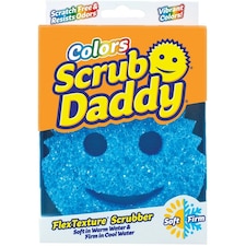Scrub Daddy Sponge Colours Blue Flex Texture Scrubber Blue