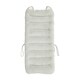 image 6 of Living and Home Cat Ear Plush Lounger Cushion - Grey