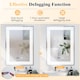 image 8 of COSTWAY Bathroom  Vanity Mirror Wall Mirror 3 Colors LED Lights