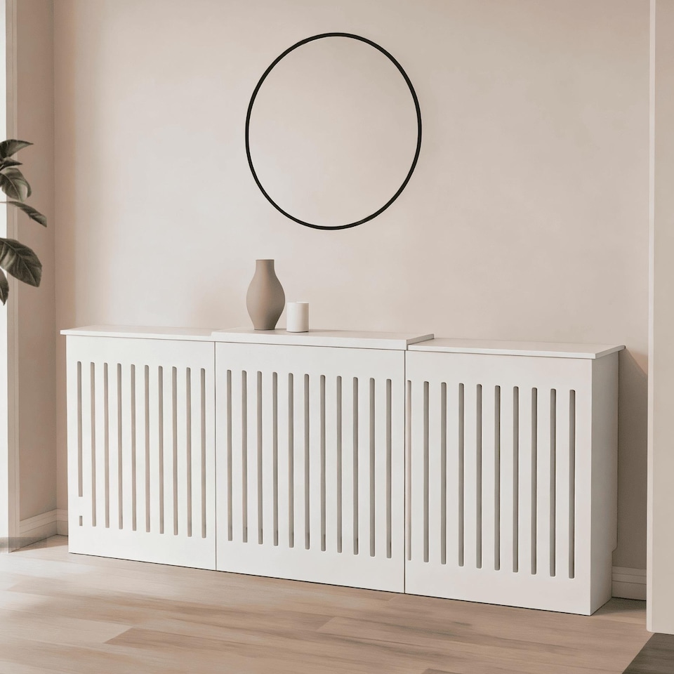 image 1 of Loxley Ext Radiator Cover MDF Wooden Home Decorative Modern Design