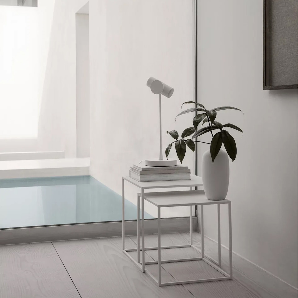 image 1 of Blomus Ceola Ceramic Vase 25cm - White