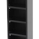 image 6 of 6 Tier Black Wooden CD DVD Game Book Shelf Storage Tower Rack - Fits 102 CDs