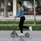 image 2 of HOMCOM Teens Adult Kick Scooter Foldable Adjust Aluminium For 14+ Black