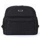 image 1 of Cabin Pro 'Stride' 40x30x20cm Wizz Air Cabin Bag Underseat Backpack for Travelling TSA Approved Lock Expandable Backpack - Carry on Luggage | Black | 1