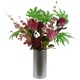image 4 of 100cm Pink Blossom Spray Stem