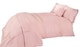 image 2 of Everdean Floral Polycotton Duvet Cover Set with Pillowcase | Pink | King | 1