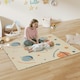 image 2 of AIYAPLAY Baby Play Mat, Double Sided Crawling Mat, Astronaut & Planet Theme