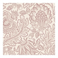 Belgravia Fernhurst Trail Floral Wallpaper - Pink - 10m x 53cm Pink