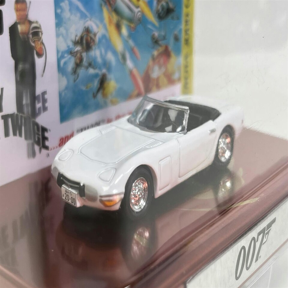 image 1 of James Bond 007 1967 Toyota 2000 GT 1:64 Scale Johnny Lightning JLDR017