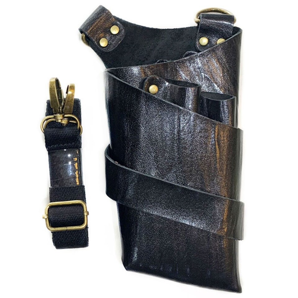 image 1 of Kobe Nero Leather Scissor Pouch N/A