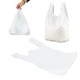image 3 of 500 x White 11 x 17 x 21" Plastic Vest Style Shopping Carrier Bags White