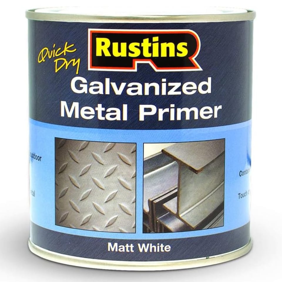 Rustins Quick Dry Galvanised Metal Primer 1L