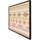 image 2 of Aztec american indian pattern (Picture Frame) Black | XS