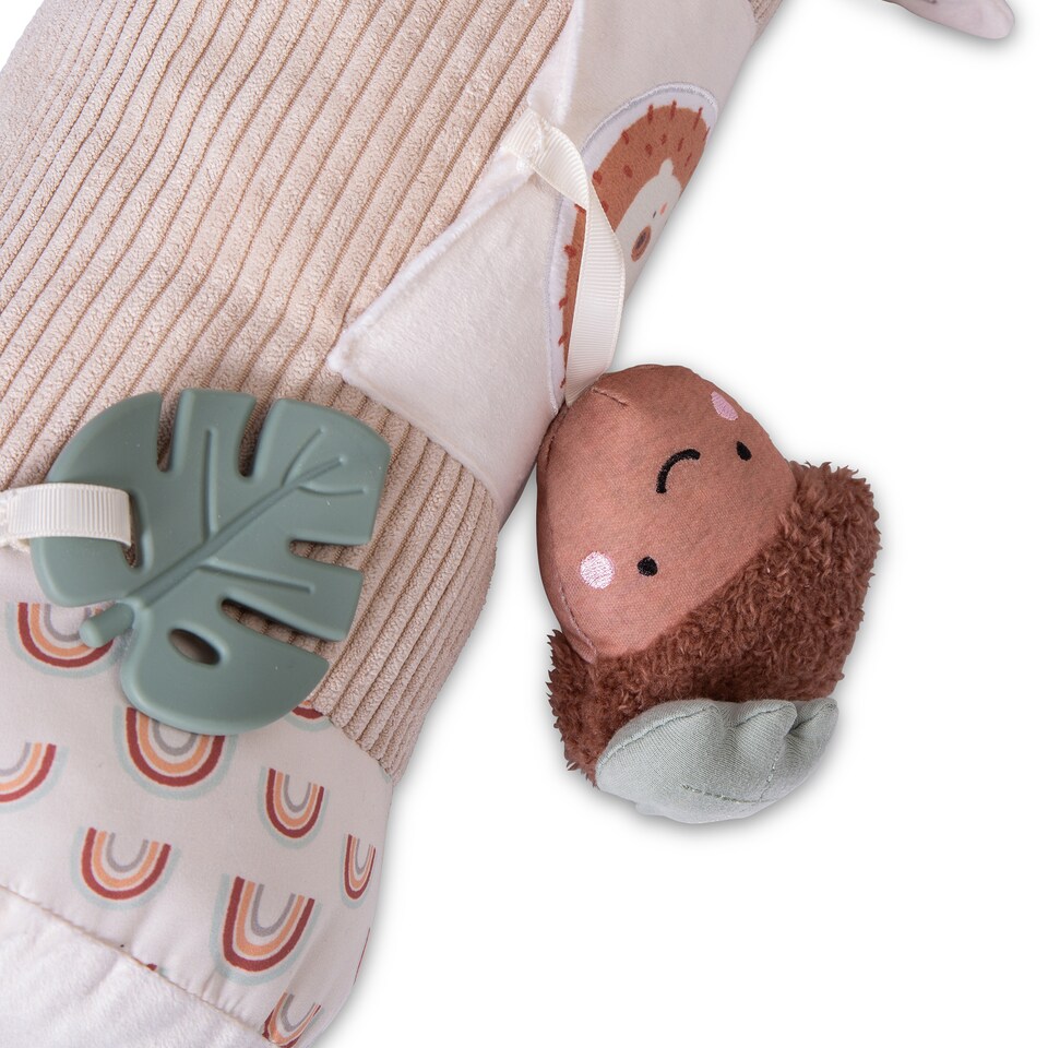 image 1 of Red Kite Tummy Time Roller - Woodland Walks | Brown | Woodland Walks | 1