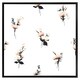 image 2 of Flower bunches (Picture Frame) White | L