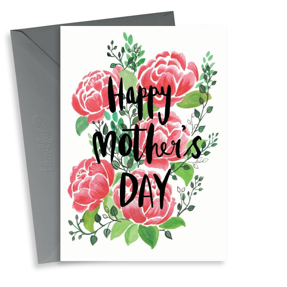 image 1 of Pretty Flower Mother's Day Card For Mum