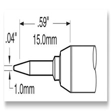OKI METCAL - Conical Long Reach Soldering Tip 1.0mm