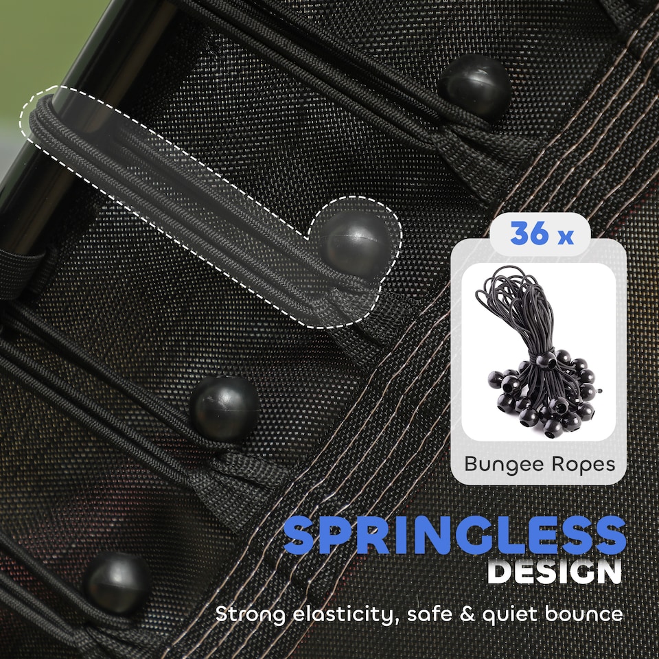 image 1 of HOMCOM 5.4FT Kids Trampoline w  Enclosure Indoor Outdoor for 3-10 Years | Red | Red