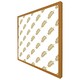 image 4 of Gold leaf pattern (Picture Frame) Grey | S