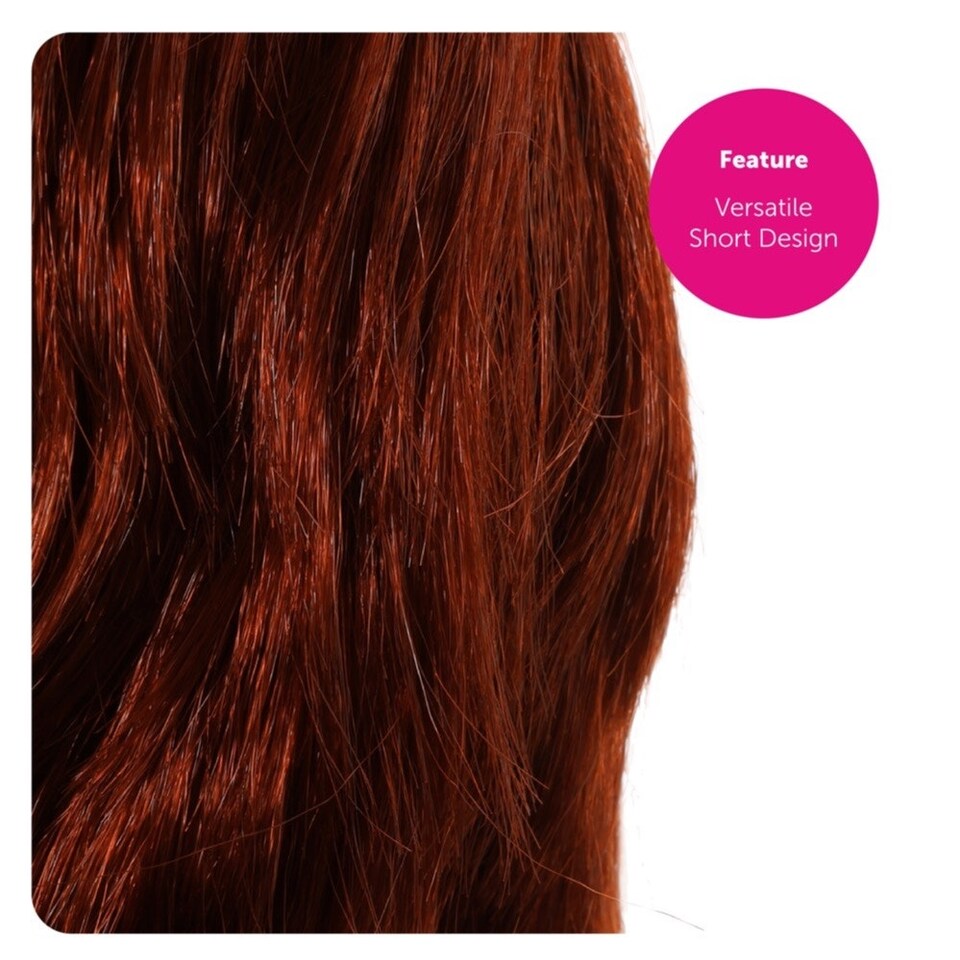 image 1 of Pack of 6 Short Wig - Ginger Red | One Size