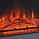 image 8 of HOMCOM Electric Fireplace Suite w/ Remote Control Overheat Protection, 2000W