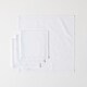 image 3 of Homescapes White Cotton Fabric 4 Napkins Set