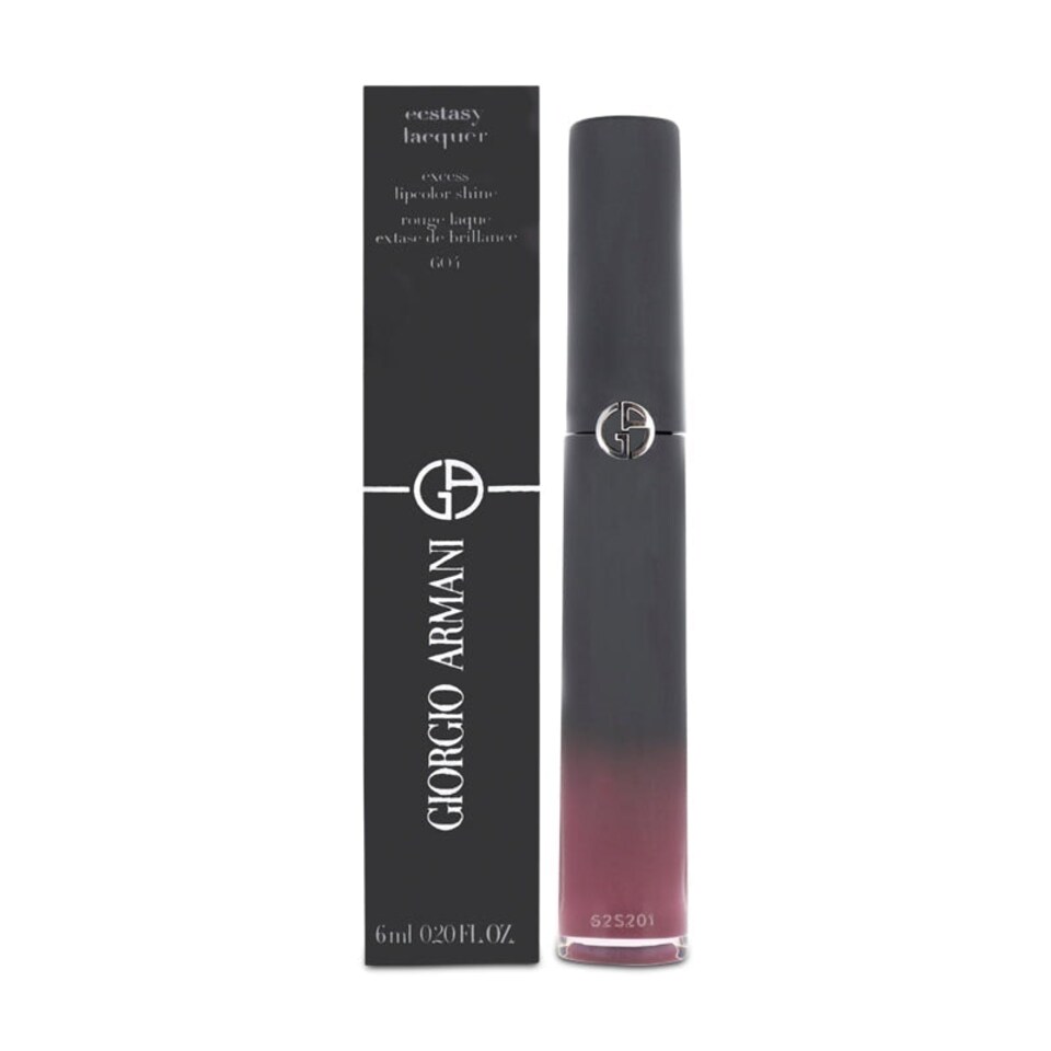 image 1 of Giorgio Armani Ecstasy Lacquer Purple Lipstick 604 Nightfall N/A