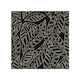 image 1 of Lined Flower Print Splash Back | White
