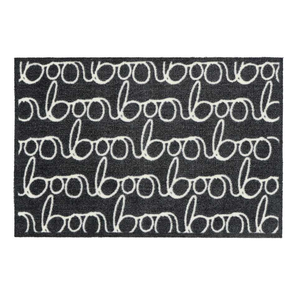 image 1 of My Mat Nylon Indoor Pattern My Boo Script 50x75