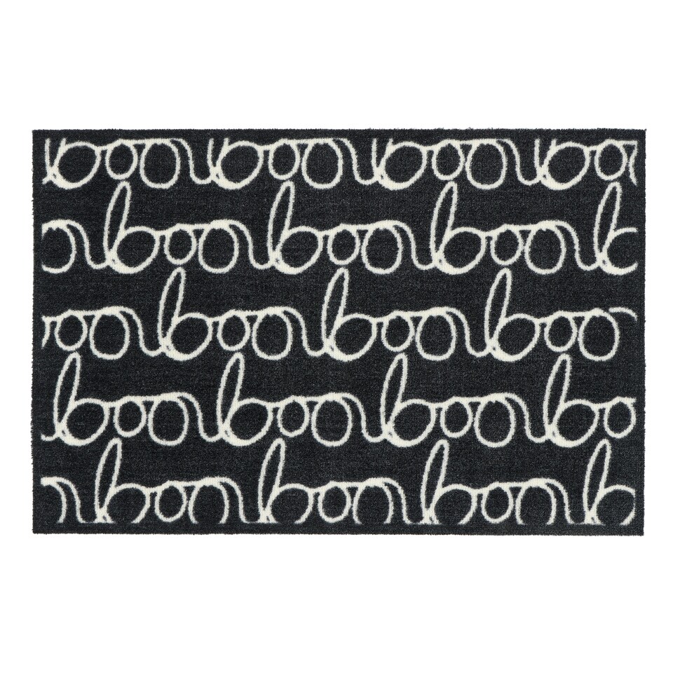 image 1 of My Mat Nylon Indoor Pattern My Boo Script 50x75